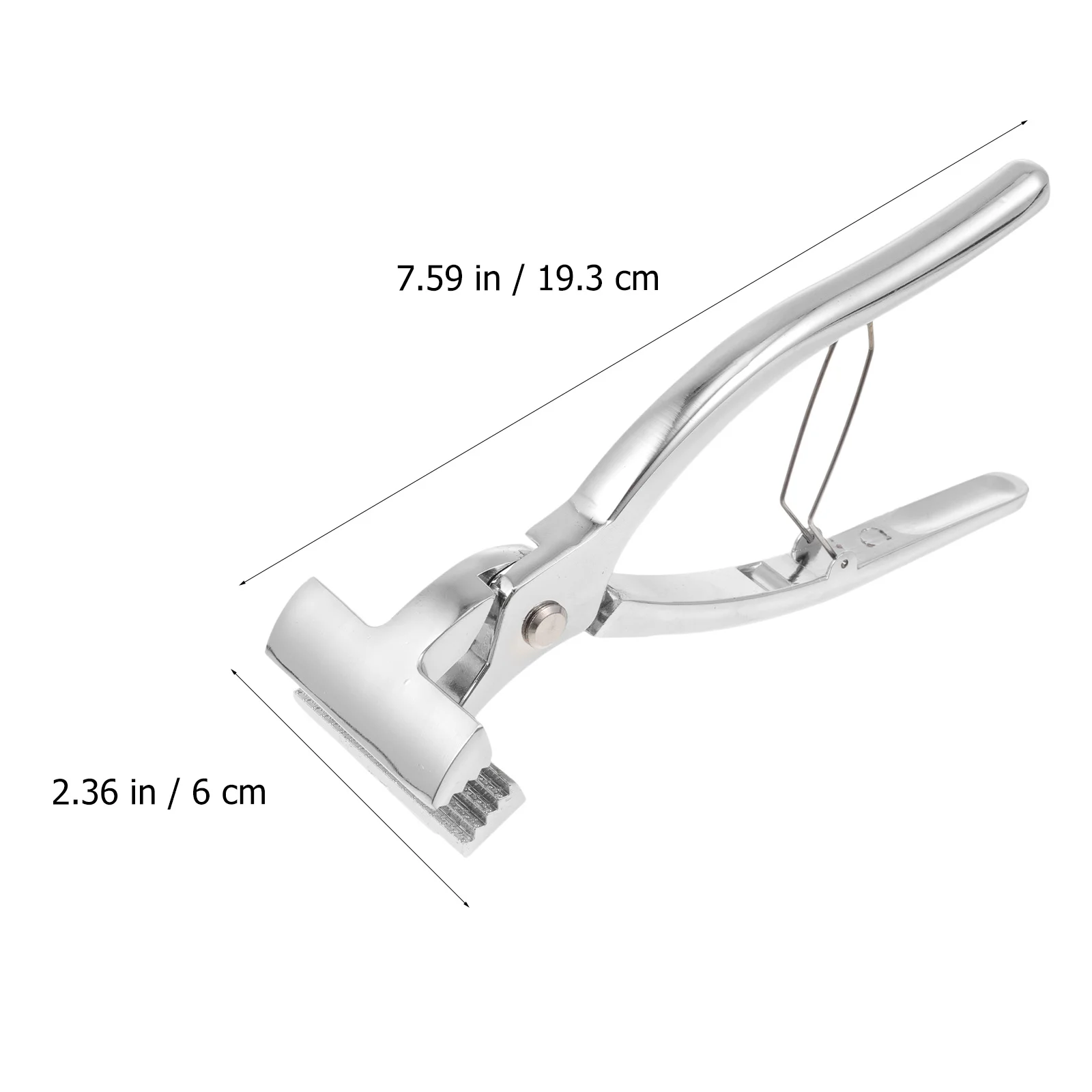 Canvas Stretching Plier Stainless Steel Lightweight Wide Mouth Design Ergonomic Handle Oil for Artists