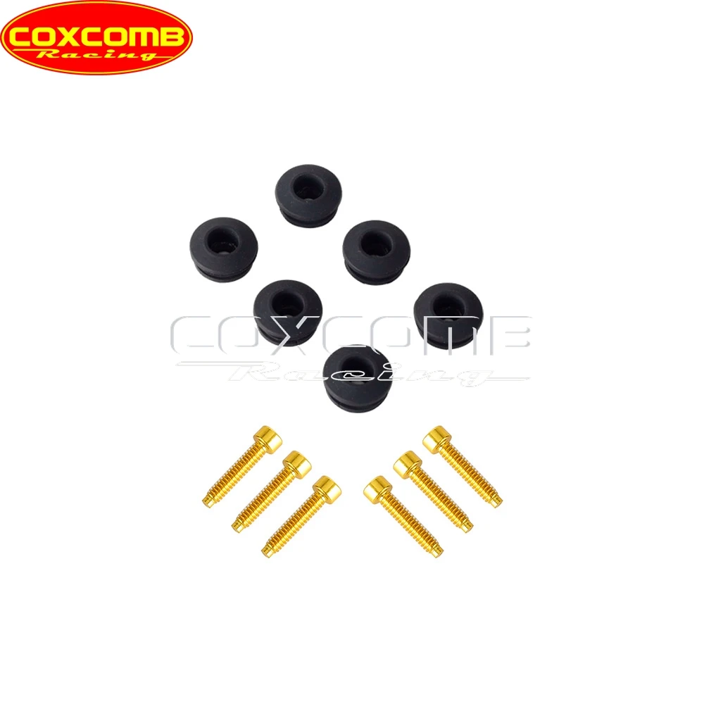 Motorcycle WindScreen Fairing Bolt Washer Fasterner Screw Kit Gold Well Nut For Harley Softail Low Rider ST FXLRST FXRST 2022-24