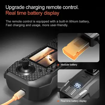 רחפן Xiaomi Mijia M6 8K Pro עם מצלמת 5G WIFI FPV HD לצילומי אוויר מקצועיים עם מסך שלט רחוק RC Quadcopter 10 best sales m6 פרו - №1