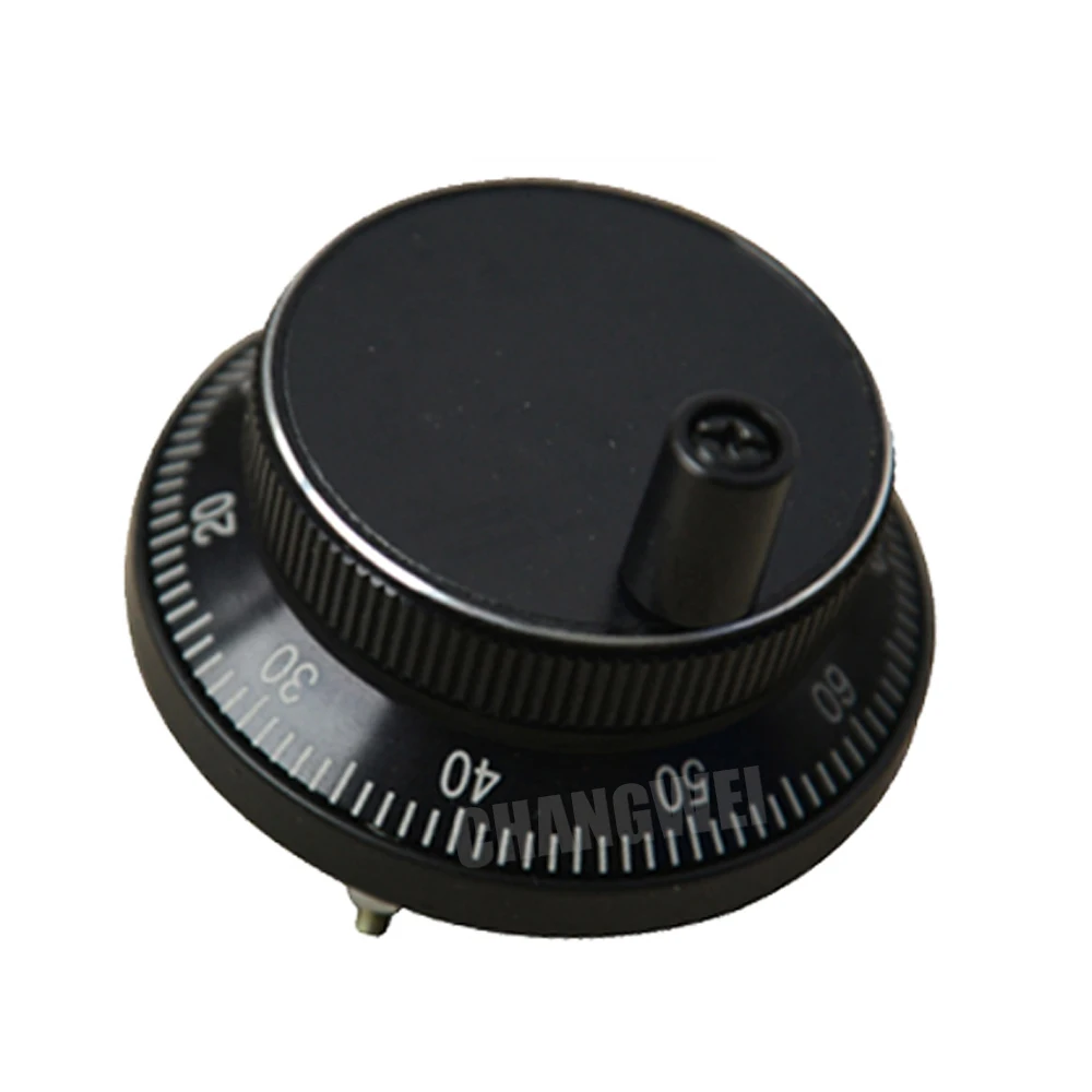 New Update Cnc Handwheel Encoder 60mm/80mm Manual Pulse Generator Mpg Dc 5v/12v/24v 100ppr 4-pins 6-pins