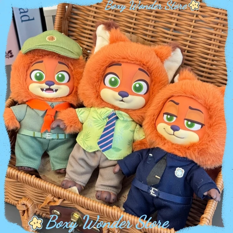 Nowa Oficjalna Seria Figurki Niespodzianki Disney Zootopia: Podróż Nika i Judy, Kolekcjonerskie Lalki, Prezent dla Dzieci