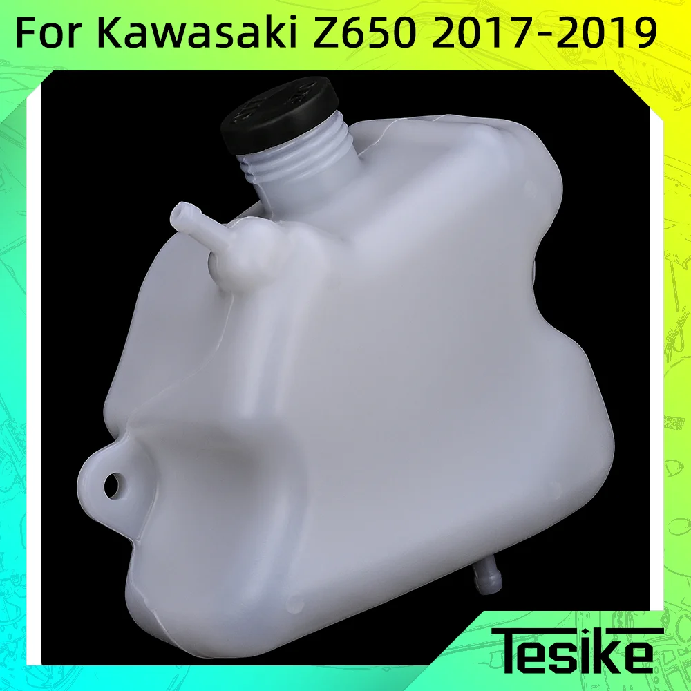 

Motorcycle Cooling Cooler Radiator Water Bottles Overflow Reservior Tank For Kawasaki Z650 2017-2019 Over Flow Bottle