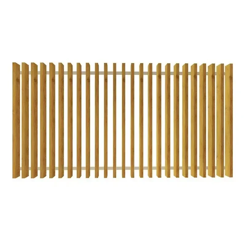 Modern Galvanized Steel Aluminum Alloy Blade Fence 6 Feet Durable Powder Coated Surface Rodent Proof Eco-Friendly for