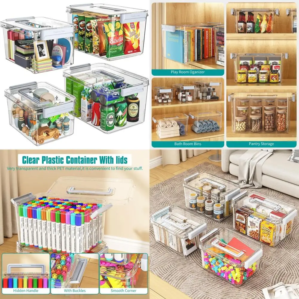 contenitori-impilabili-in-plastica-trasparente-con-coperchi-per-l'organizzazione-di-snack-artigianato-e-strumenti