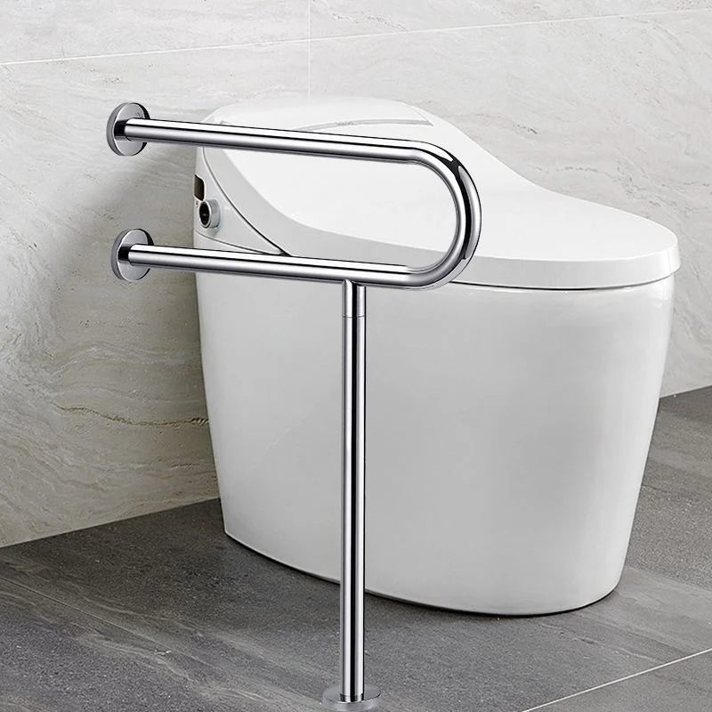 

ADA Compliant Adjustable Toilet Safety Rail - Anti-Slip Grab Bar for Elderly & Disabled in Shower/Bathtub Accessibility