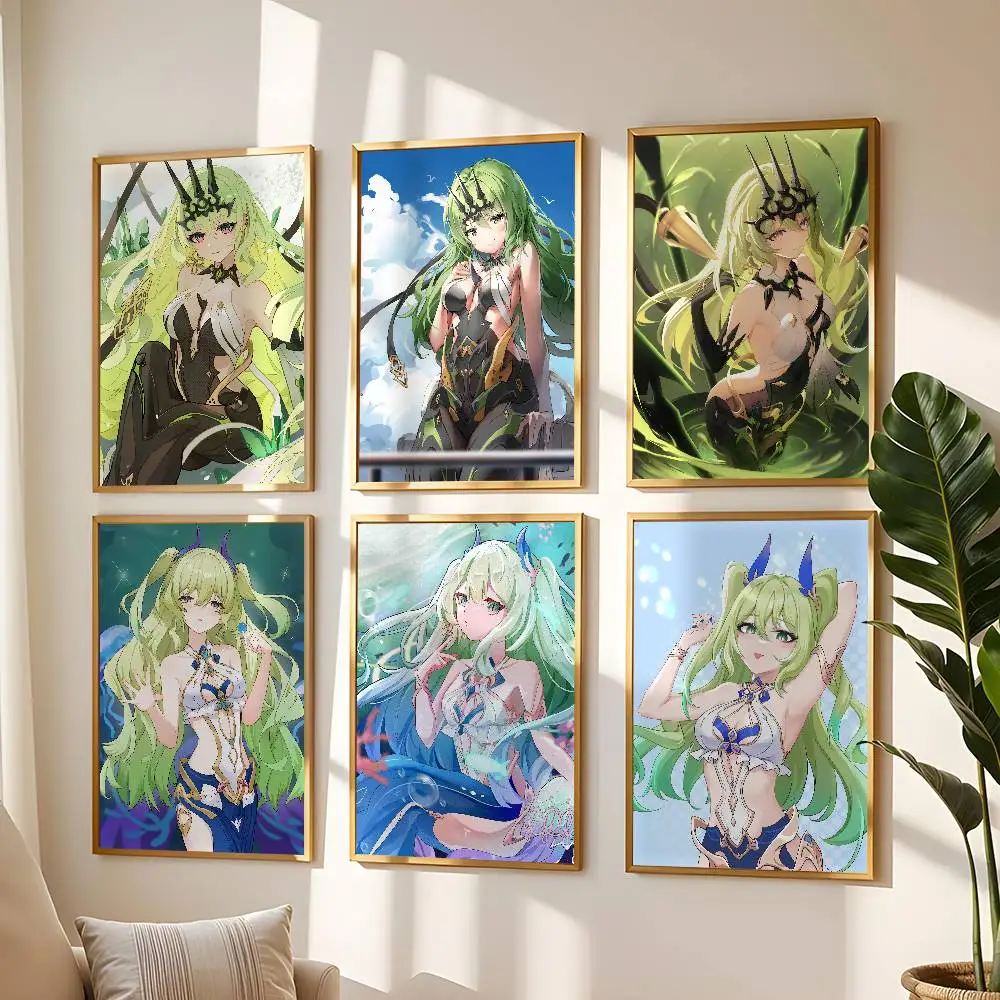 Mobius لعبة مثير فتاة المشارك عالية الجودة طباعة مقاوم للماء جدار الفن ملصق لشريط غرفة المعيشة ديكور هدية #1