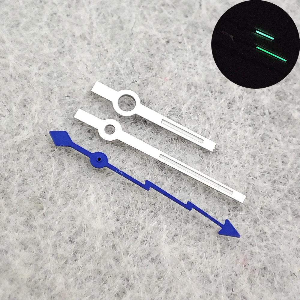 NH35 Hands Blue Lightning Watch Hands NH36 Hands High Quality C3 Green Luminous Hands Suitable For NH35/NH36 Movement