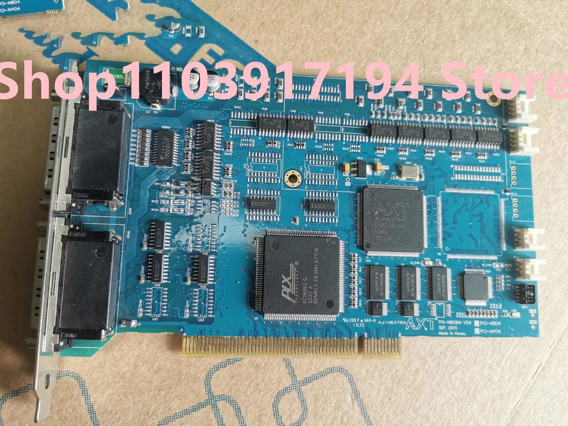 بطاقة التحكم في الحركة بإخراج النبض ذات 4 محاور إصدار PCI-N404 V3.0