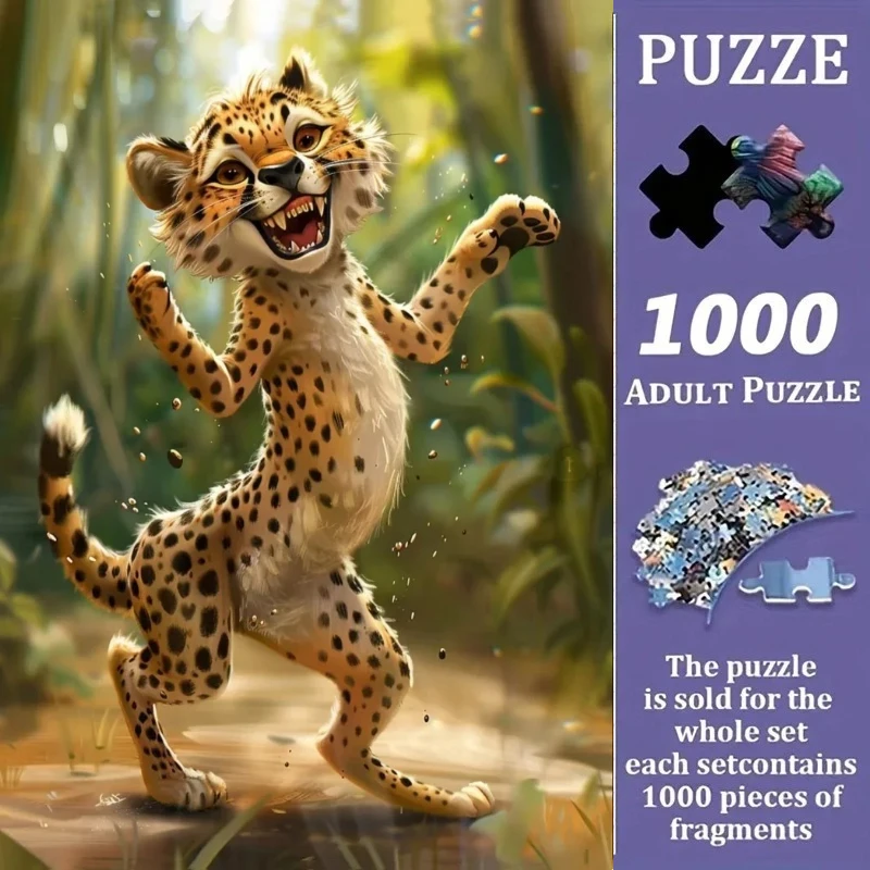 

Пазл-головоломка на 1000 элементов, Забавный пазл с животными (кролик), Идеально подходит для творческих занятий своими руками с семьей, Подарок, Игрушка для веселья и розыгрышей