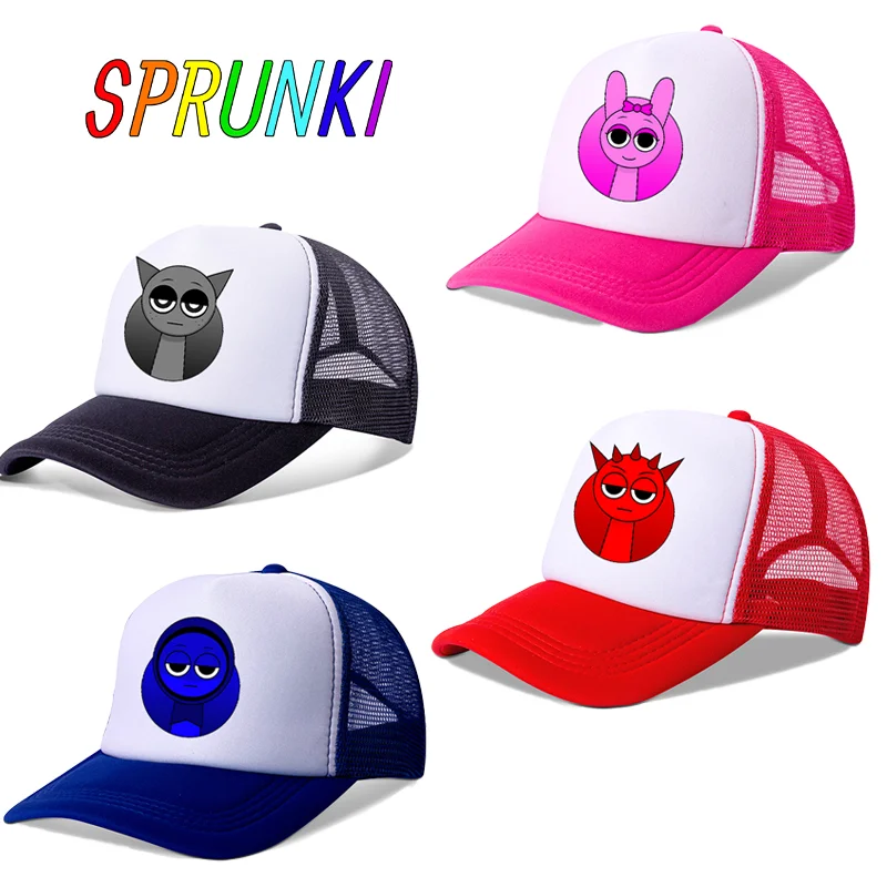 Sprunkis Baseball Cap Simple F - Popular Anime Merchandise 评论和价格