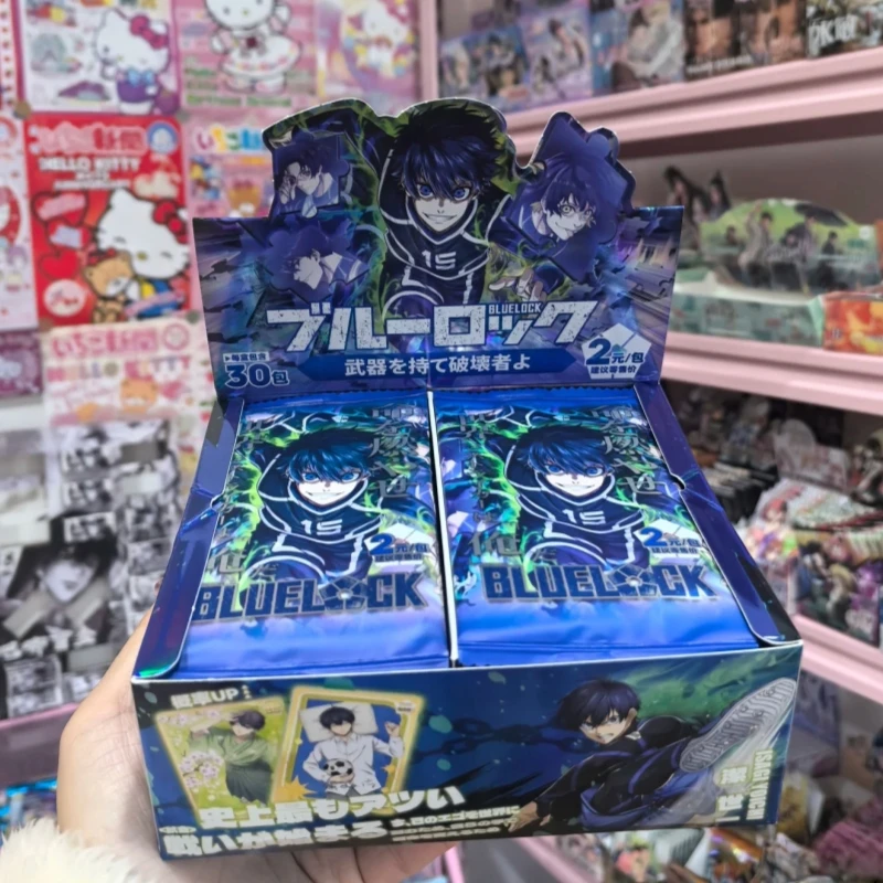 

In Stock Blue Lock Card Blue Restricted Area Silk Teacher Rin Bee Music Back Nagi Makoto Shiro Guangu Anime Peripheral Collect