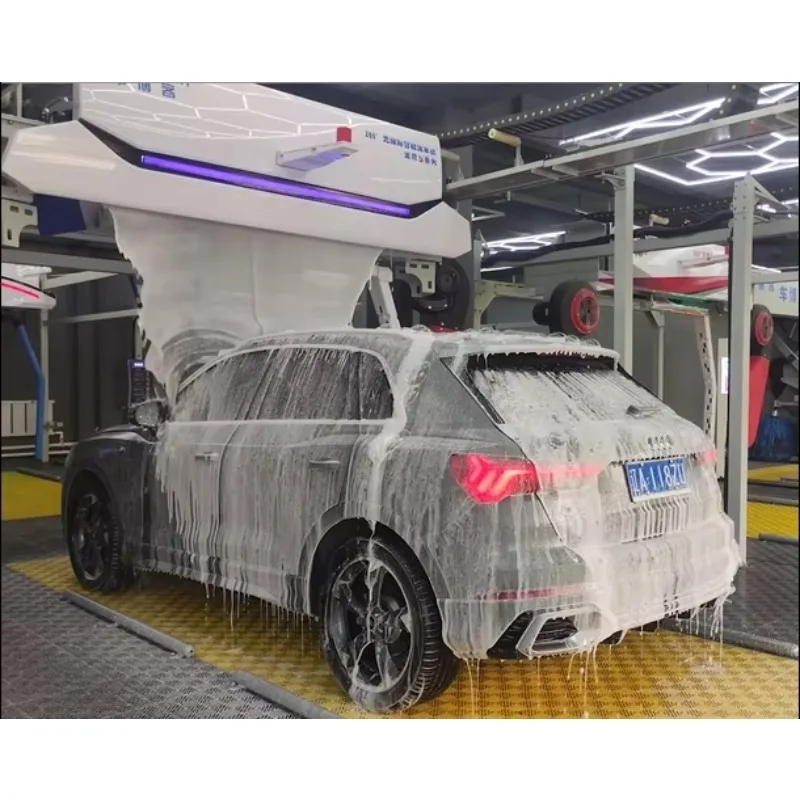 Customized Cheer Wash CL200 Electric 360 Degree Touchless Car Wash Machine Stainless Steel High Pressure 10Mpa Semi Automatic Fa