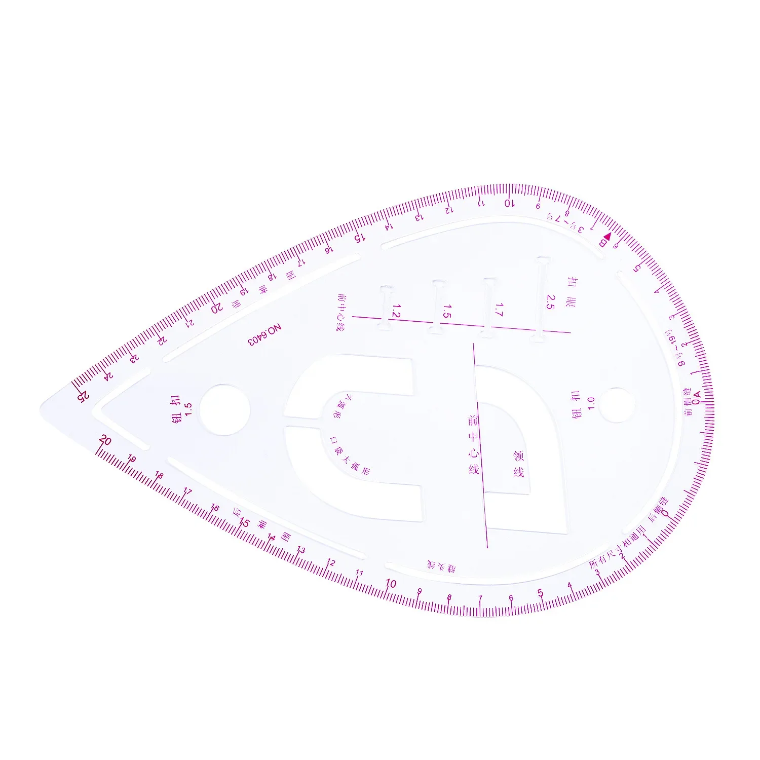 8/11pcs Multifunction Patchwork Ruler Plastic French Curve Sewing Rulers Measure Tailor Ruler Making Clothing Bend Ruler Tools