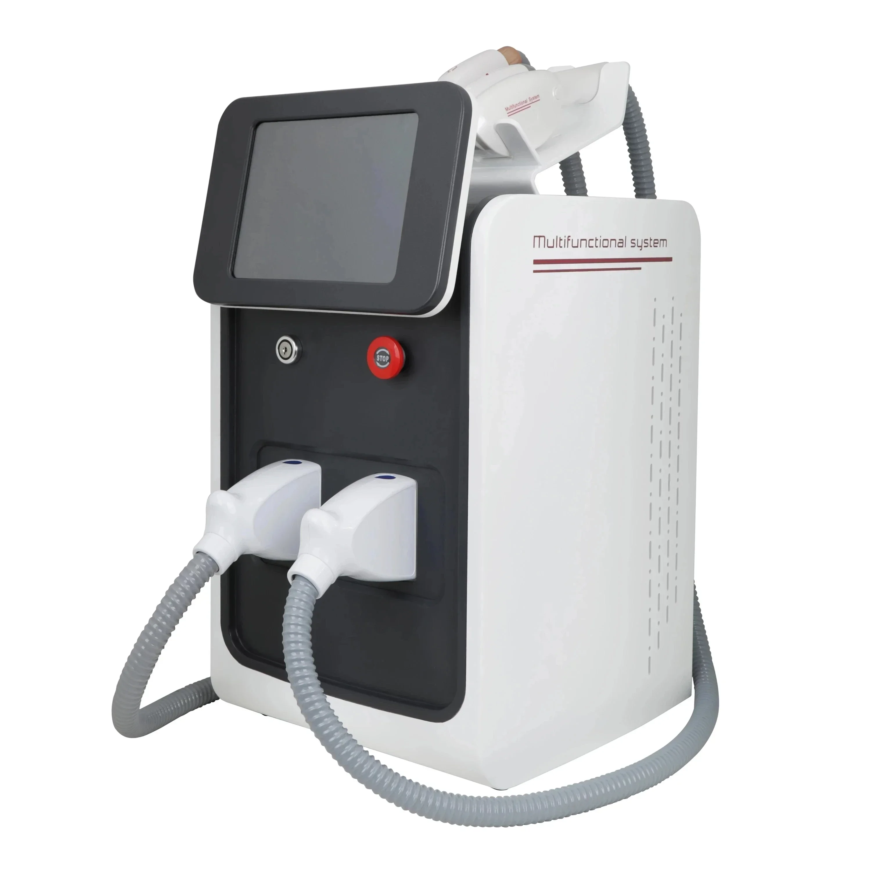 2024 new trend 3 in 1 Portable Multifunction Beauty Machine Laser Hair Tatoo Removal Machine IPL+RF+Nd Yag Laser Machine