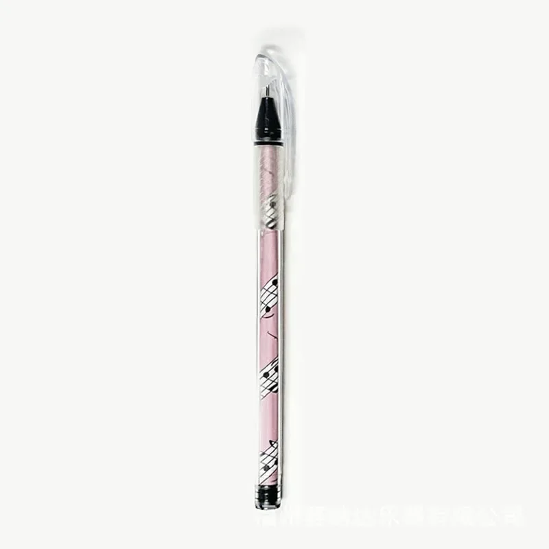 3Pcs/set Piano Music Notes Staff Music Theme Ballpoint Pen 0.5mm Kids Note Exam Writing Pen Students Back To School Stationery