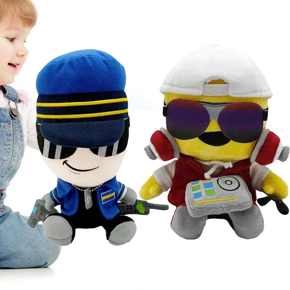 Paradoxum Commander Plush Toys DJ Booth Plushies Dolls Soft Stuffed Figure Cartoon Peluche Pillow Birthday Christmas Gifts