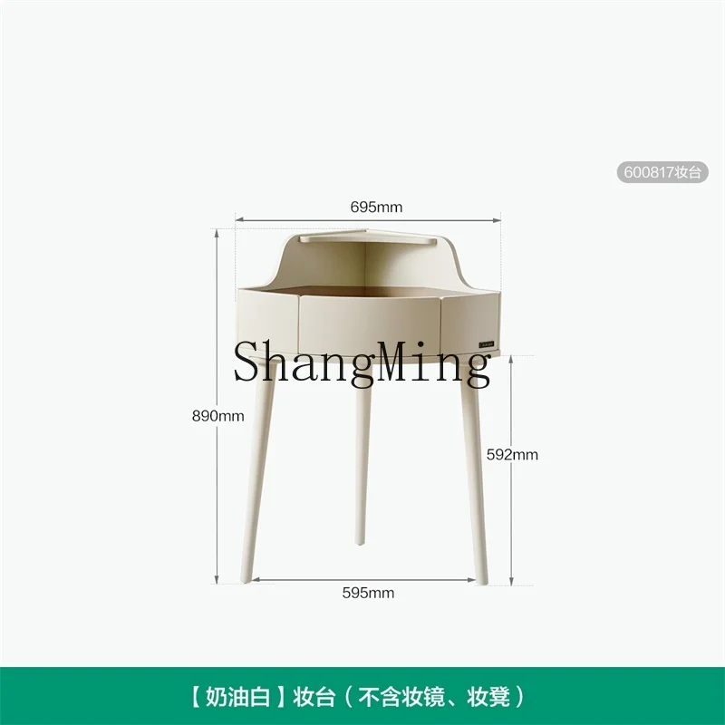 Dhy Cream Wind Small Apartment Bedroom Corner Dresser House…