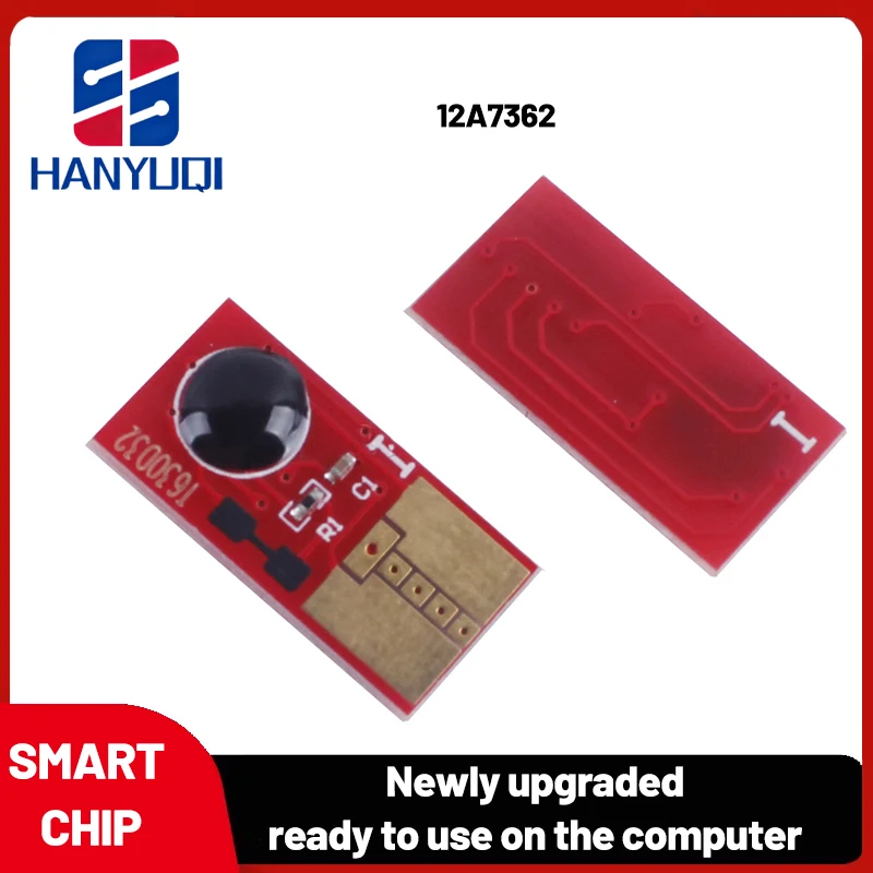 

Toner reset chip t630 632 n 634 For Dell M5200 W5300 IBM ink cartridge chip for Lexmark 12A7362 12A7462