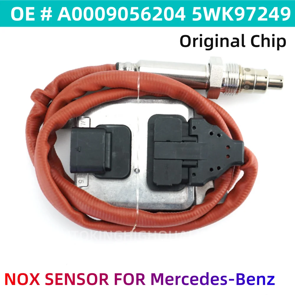 5WK97249 A0009056204 NOx Sensor For NGK Probe A0009052310 A0009054410 For Mercedes Benz W166 ML350 W172 W205 W221 W212 C300