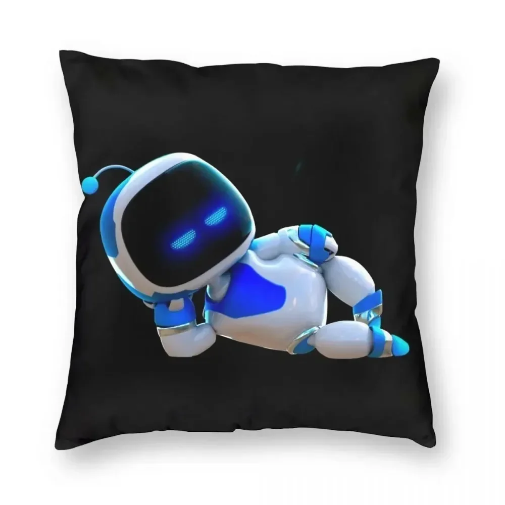 Astrobot Sleeping Square Pillowcase Polyester Creative Zip Decor Home Cushion Cover Darkness Cushion Cover for Sofa Car Seat