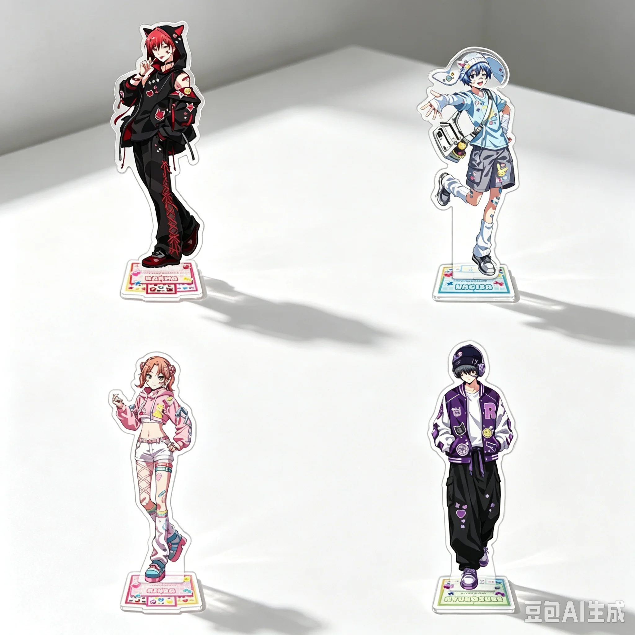 HOT 15cm Anime Assassination Classroom Desktop Decoration Game Collectible Ornament Gift For Fans Acrylic Stand Modlel Keychain