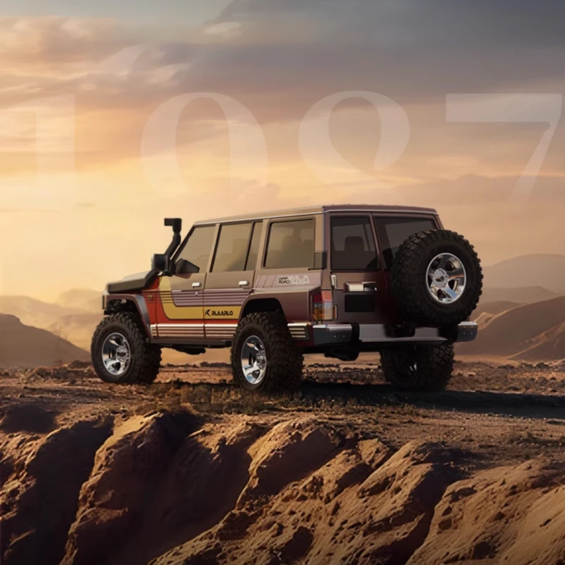 Rla Tk07 1/7 Simulação Modelo Rc Veículo de Escalada Rc Elétrico 4wd Velocidade Dupla Diferencial Escalada Off Road Veículo Presentes