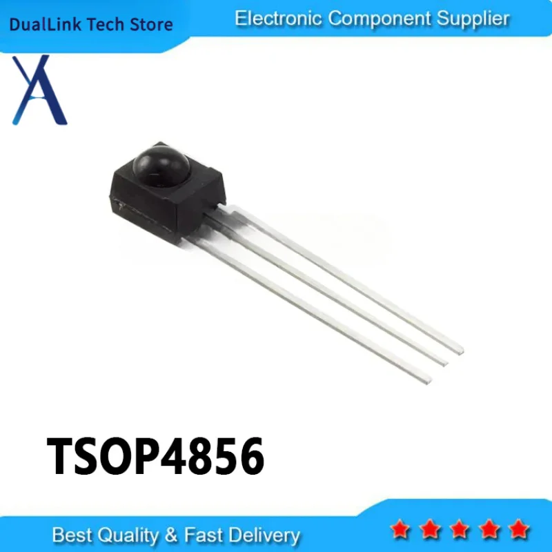 

10PCS New and Original 4856 TSOP4856 DIP-3