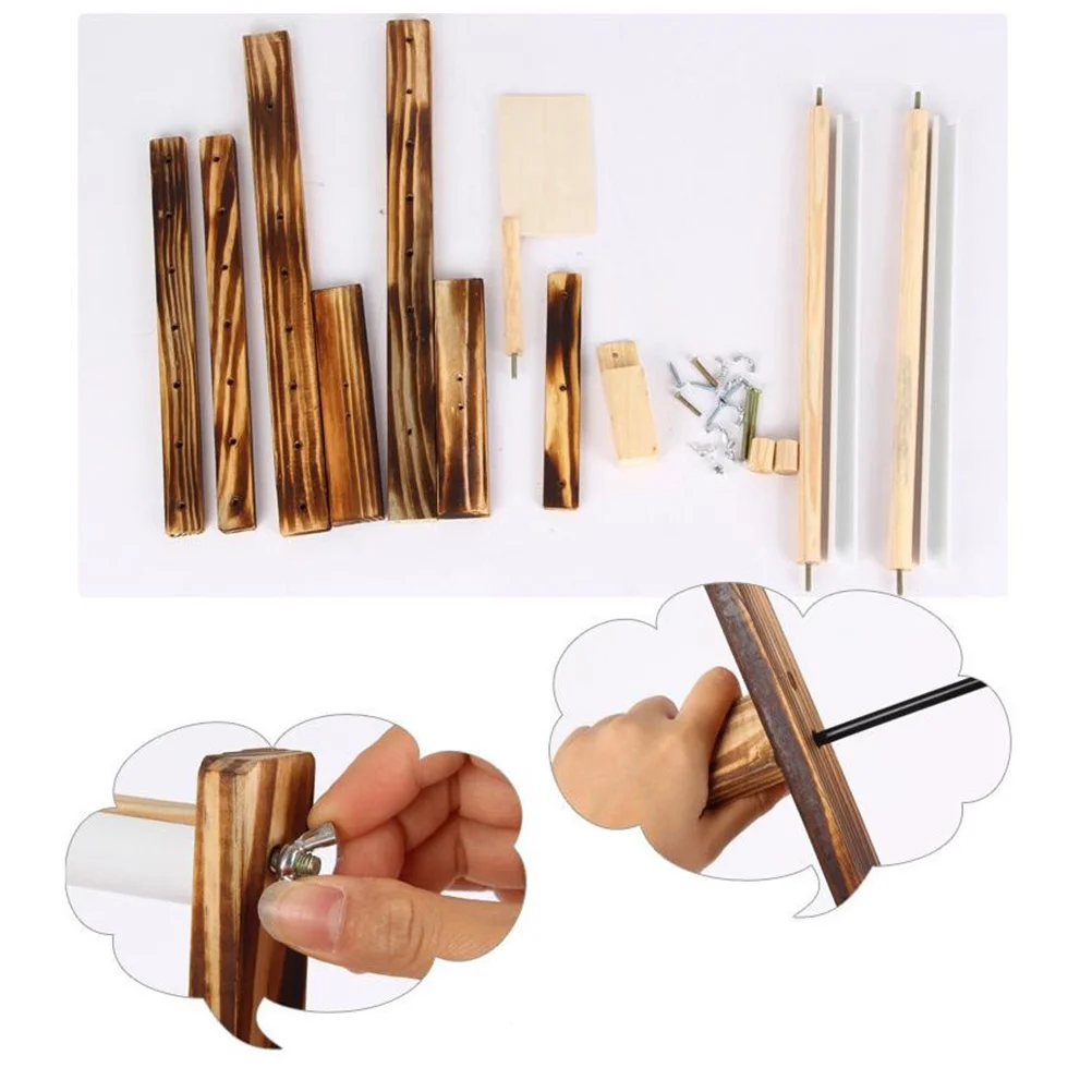 

Premium Cross Stitch Stand with Adjustable Frame for Embroidery Work Easy Setup Non-Deformation Craft Tool Gift for Stitching