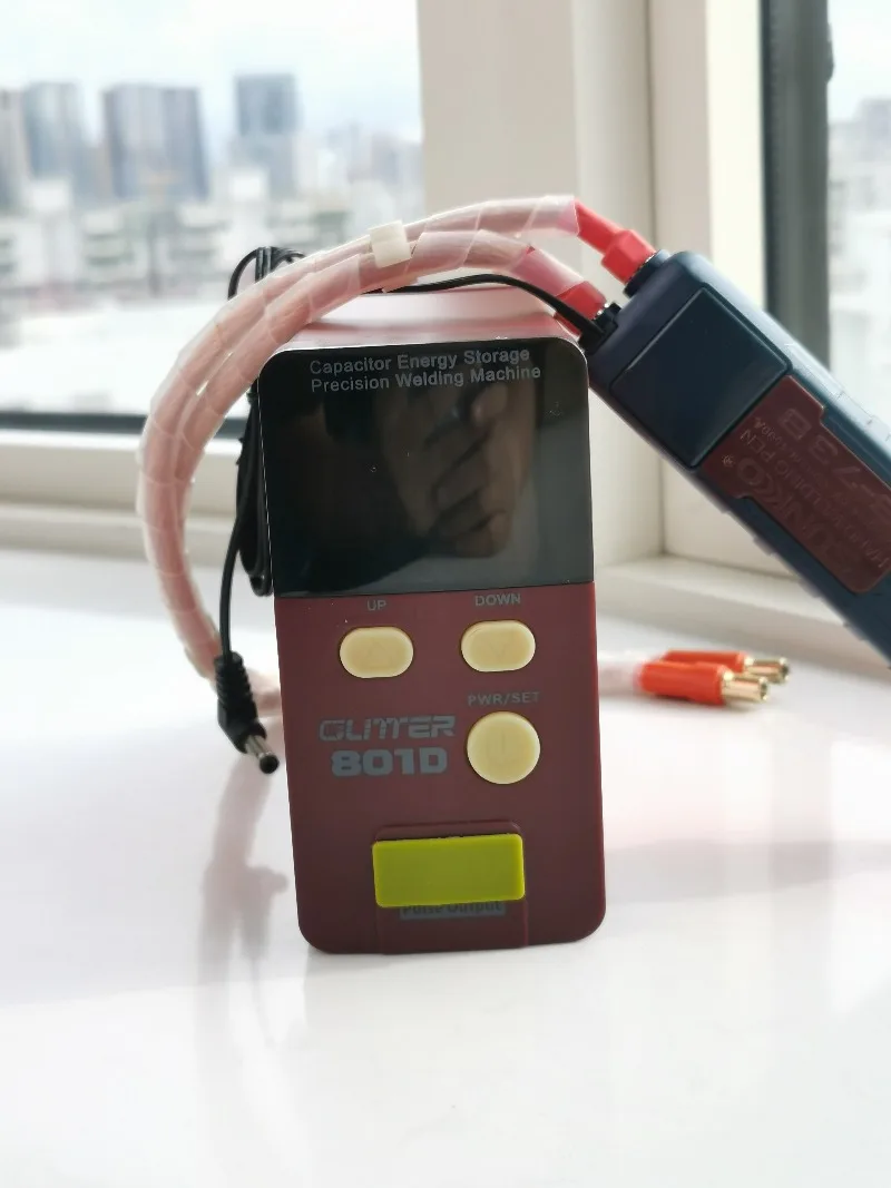 

801D Faraday Capacity Spot Welding Machine 12KW Battery Welder Spot Welder 0.2mm Pure Nickel Welding 0.1-0.35mm 1800A