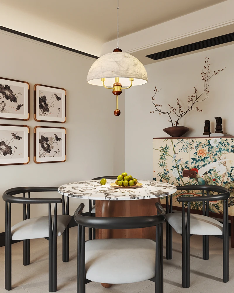 

New French Retro Style Bedroom Chandelier All Copper Ancient Style Designer Master Bedroom Study Lamp Table Bar Lamp