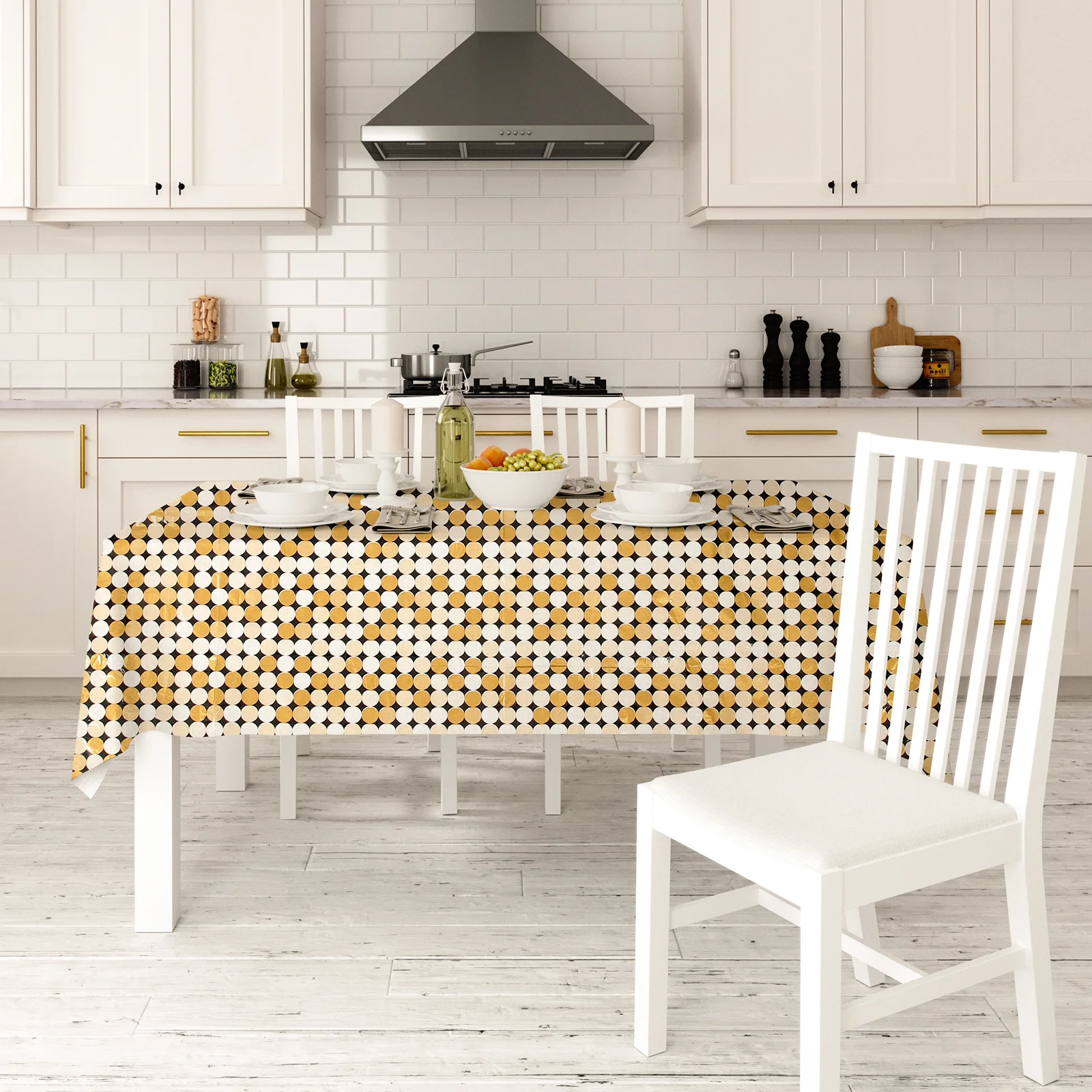 

Gold Sequin Rectangle Disco Party Tablecloth Decorative Sparkle Shiny Table Cover Table Runner Sequin Tablecloth