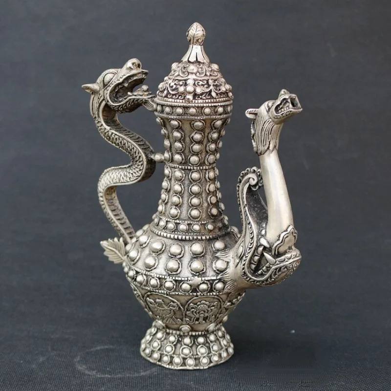 Antika Gümüş Kaplama Beyaz Bak - Collectible Vintage Wine incelemesi ve fiyatı