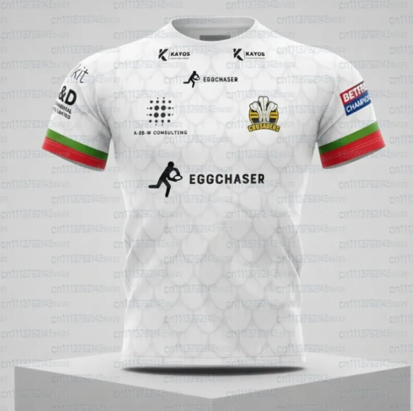 2026 3D-Druck Rugby-Trikot Y2K Oversized T-Shirt – Ideal für Alltag und Training, schnelltrocknend, Partnerlook für die ganze Familie