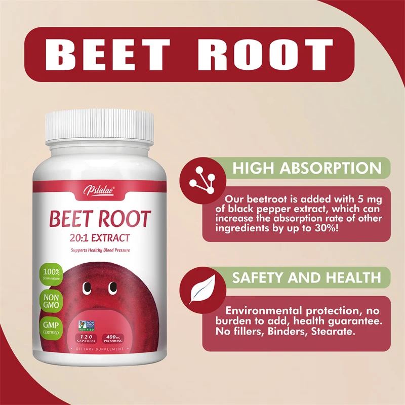 Beet Root - Improve Athletic Performance, Boost Blood Circulation, and Support Digestive Health