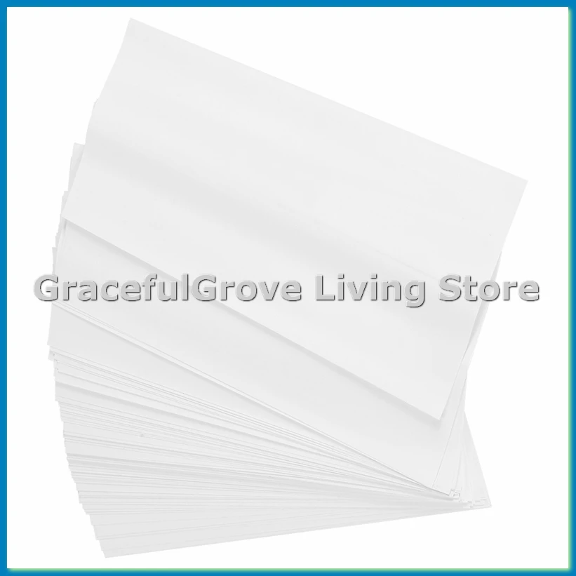 

100 Pieces Sublimation Shrink Wrap Sleeves 5X10 Inch White Bag for 567G Tight Tumblers, Heat Transfer Shrink Film-ABAM