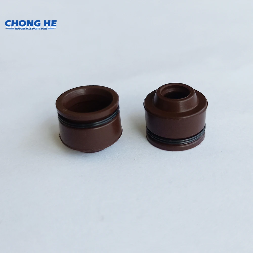 Motorcycle Scooter Engine Intake Exhaust Valve Stem Oil Seal For Yamaha BWS Nxc Cygnus X 125 ZUMA125 YW125 BWS125 YW ZUMA 125