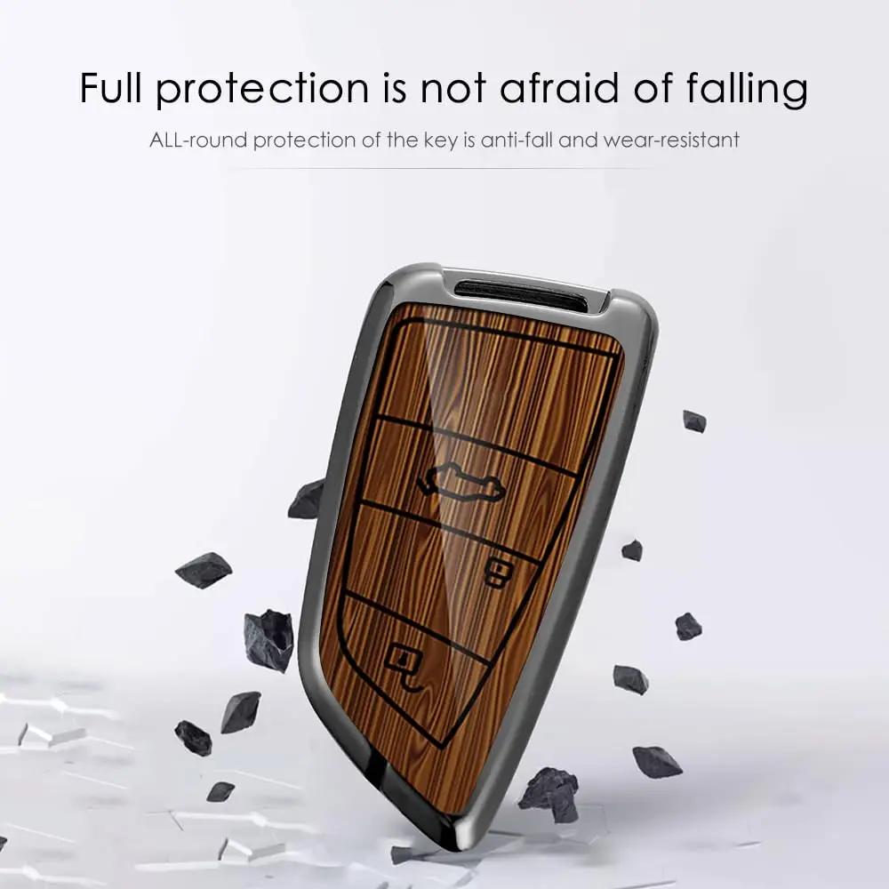 Skórzany brelok do kluczy ze stopu cynku do BMW serii 5 6 7 X1 X2 X3 X5 X6 X7