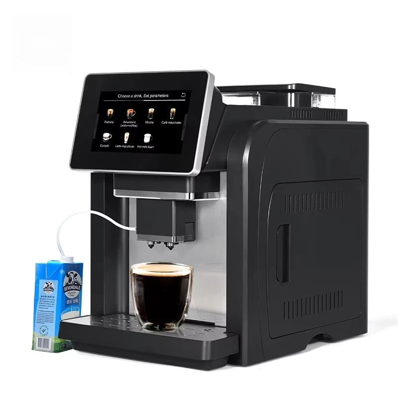 

Профессиональная коммерческая кофемашина для эспрессо, автоматическая ручная машина для приготовления капучино для использования в автомобиле, поставляется в ЕС, США