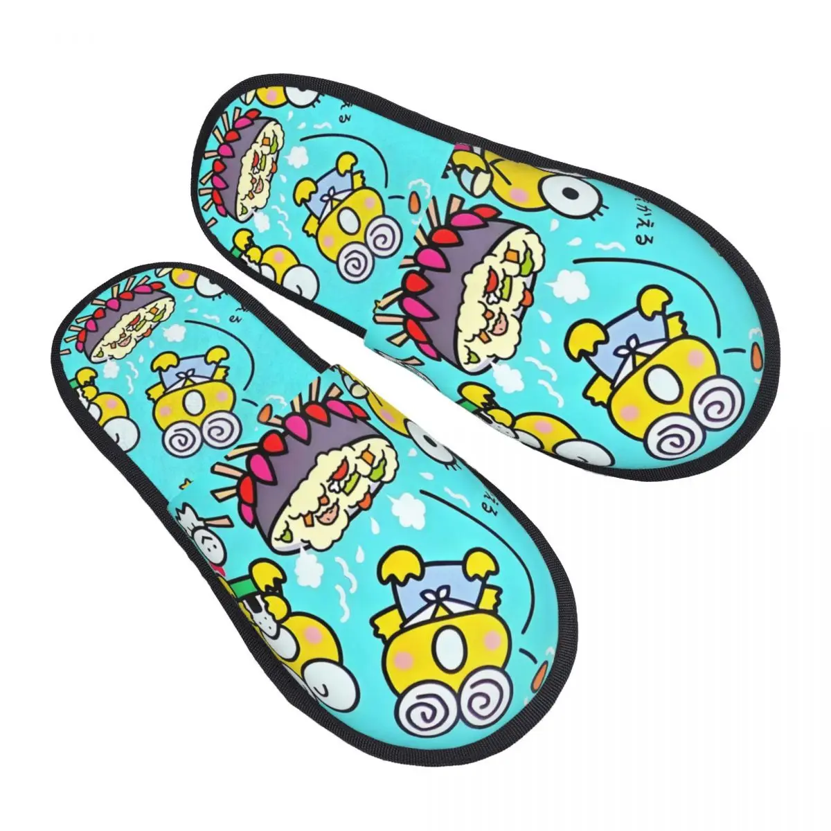 

Пользовательские гостевые тапочки Sanrio Keroppi с героями мультфильмов для спа, женские милые домашние тапочки в стиле аниме с лягушкой