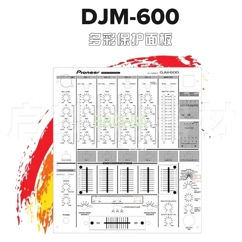 DJM-600 mixer controller protective film DJ player Mixing console sticker protective  film