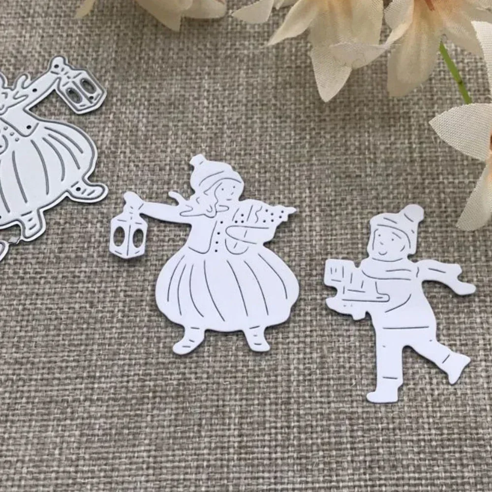 

Christmas gift Kids Metal Cutting Dies Stencils Die Cut for DIY Scrapbooking Album Paper Card Embossing