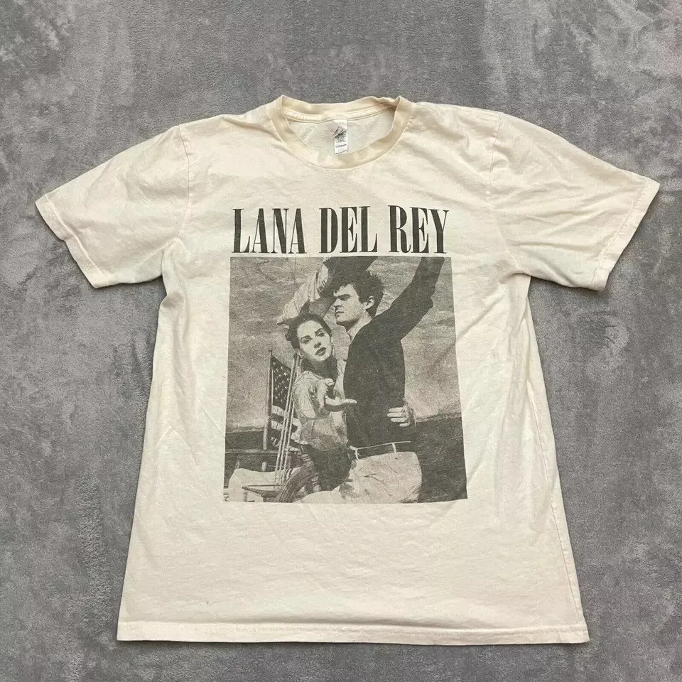 

Lana Del Rey White Shirt Unisex T-Shirt Size S to 5XLMen's Wear Couples T-Shirt Men T-Shirts Couples T-Shirt Men's Shirt
