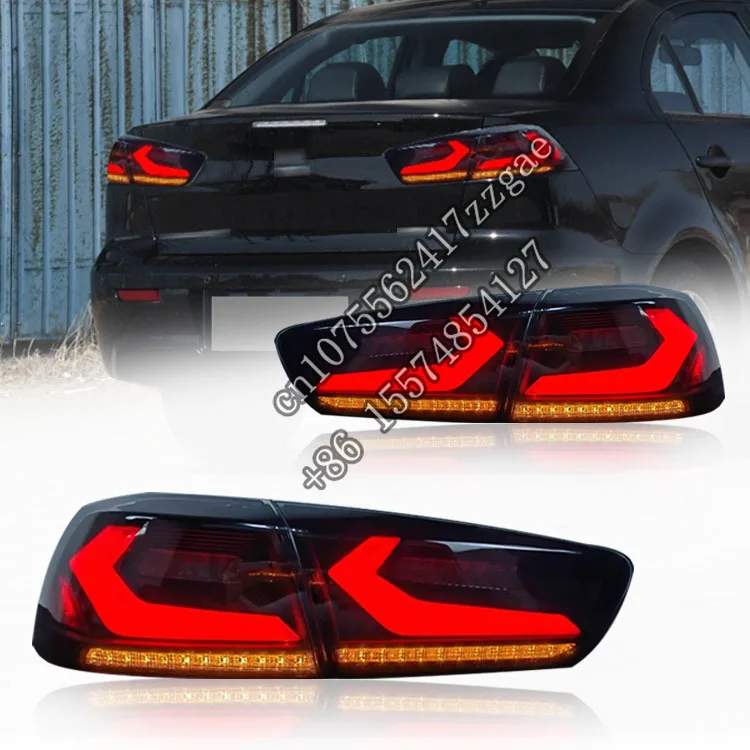 Dk motion Factory LED Tail Lights For  Lancer ex 2008-2018 Car Rear Lamp Assembly