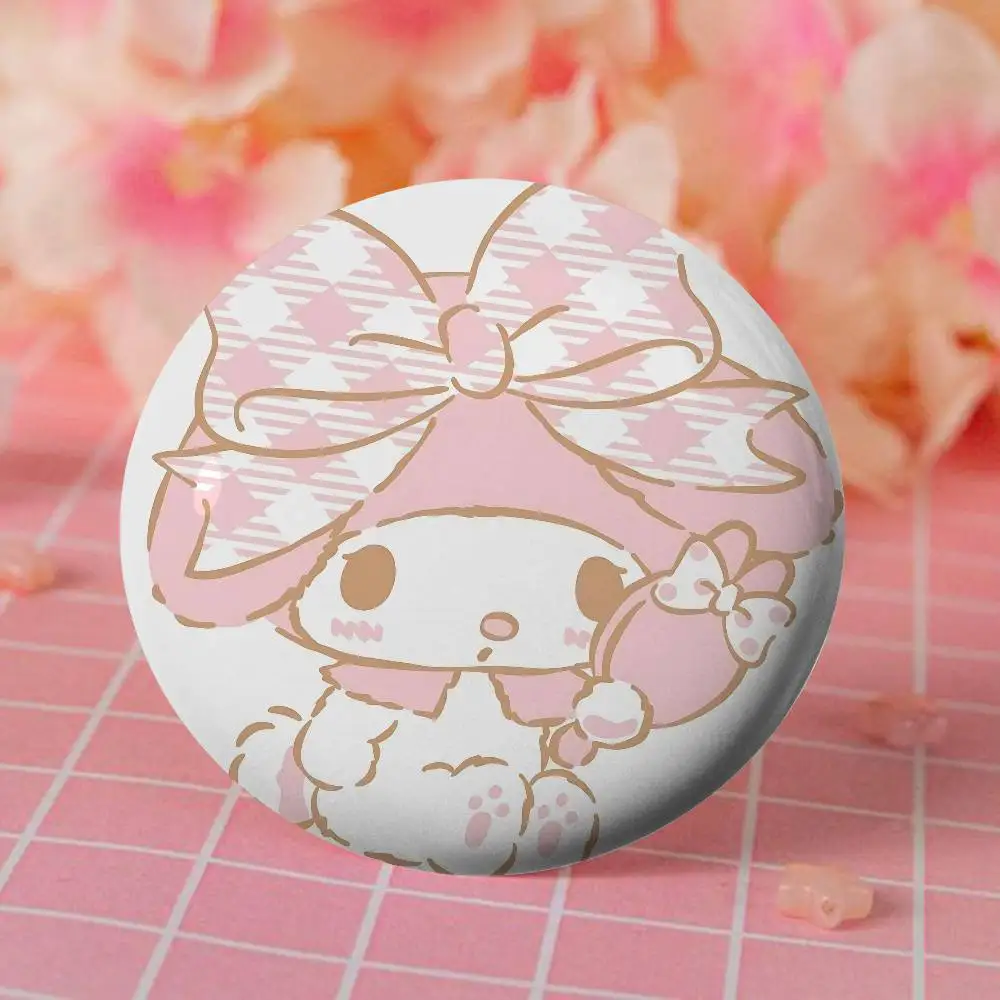 M-Melody Enamel Pins Handmade Round Brooch L Killer Yagami Light Cosplay Badge Backpacks Jewelry Gifts