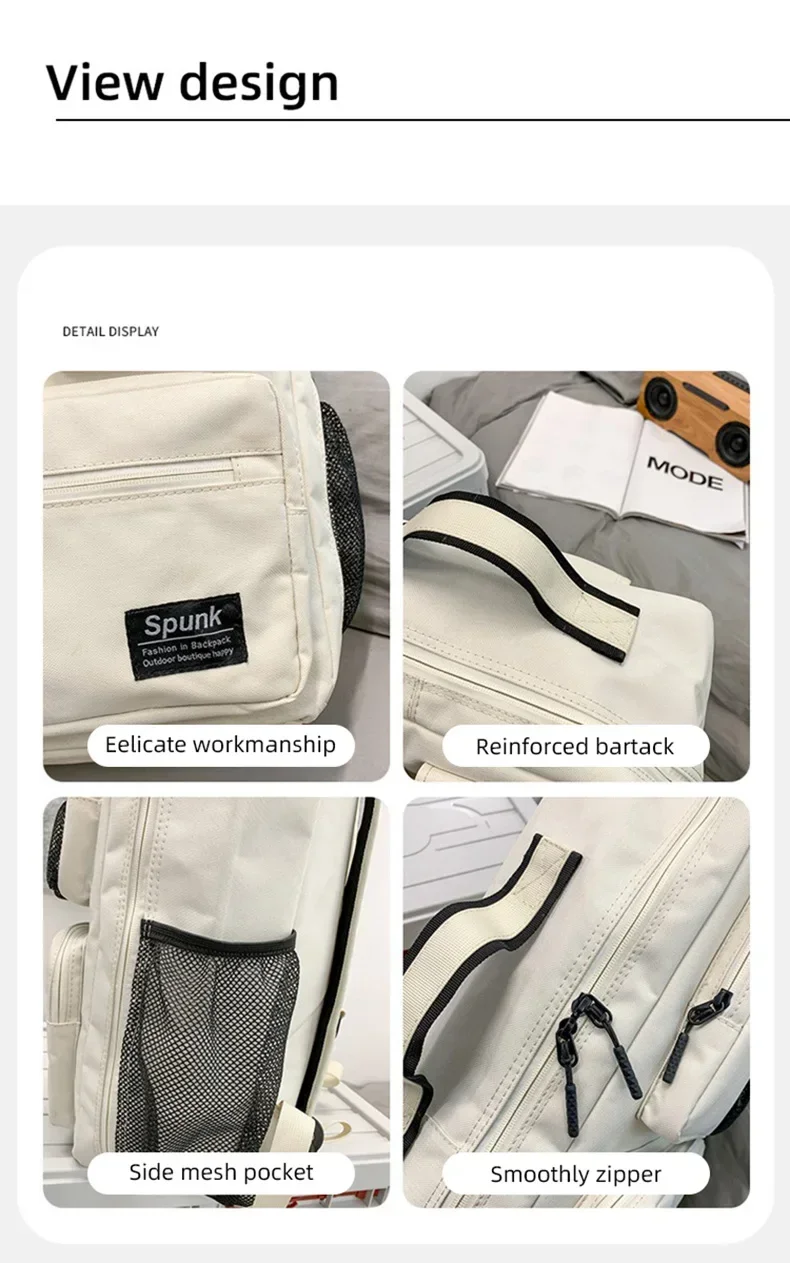 Mężczyźni kobiety plecak podróżny torba na laptopa o dużej pojemności tornister na co dzień z wieloma kieszeniami nylonowe plecaki szkolne dla kobiet studenckich