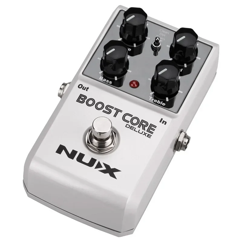 NUX Boost Core Deluxe Guitar Effects Pedal Dynamic Balanced Musical Instruments True Bypass Effects Guitar Pedal Accessories