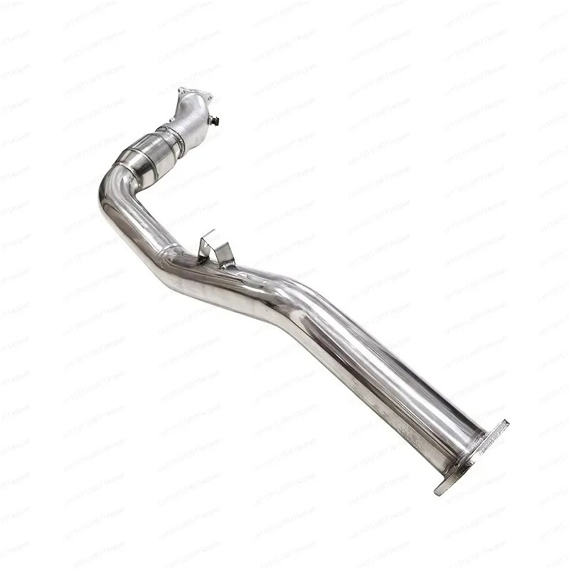 أنبوب سفلي مع محول حفاز لـ SUBA*RU IMPREZ@ WRX STI 2008-14 EJ20 EJ25 3 "أنبوب سفلي توربو HIGHFLOW CAT