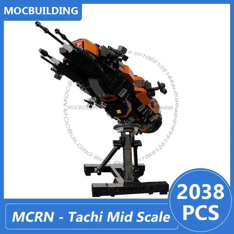 

MCRN - Tachi Mid Scale Moc Building Blocks Diy Assemble Bricks Space Model Collection Display Creative Xmas Toys Gifts 2038PCS