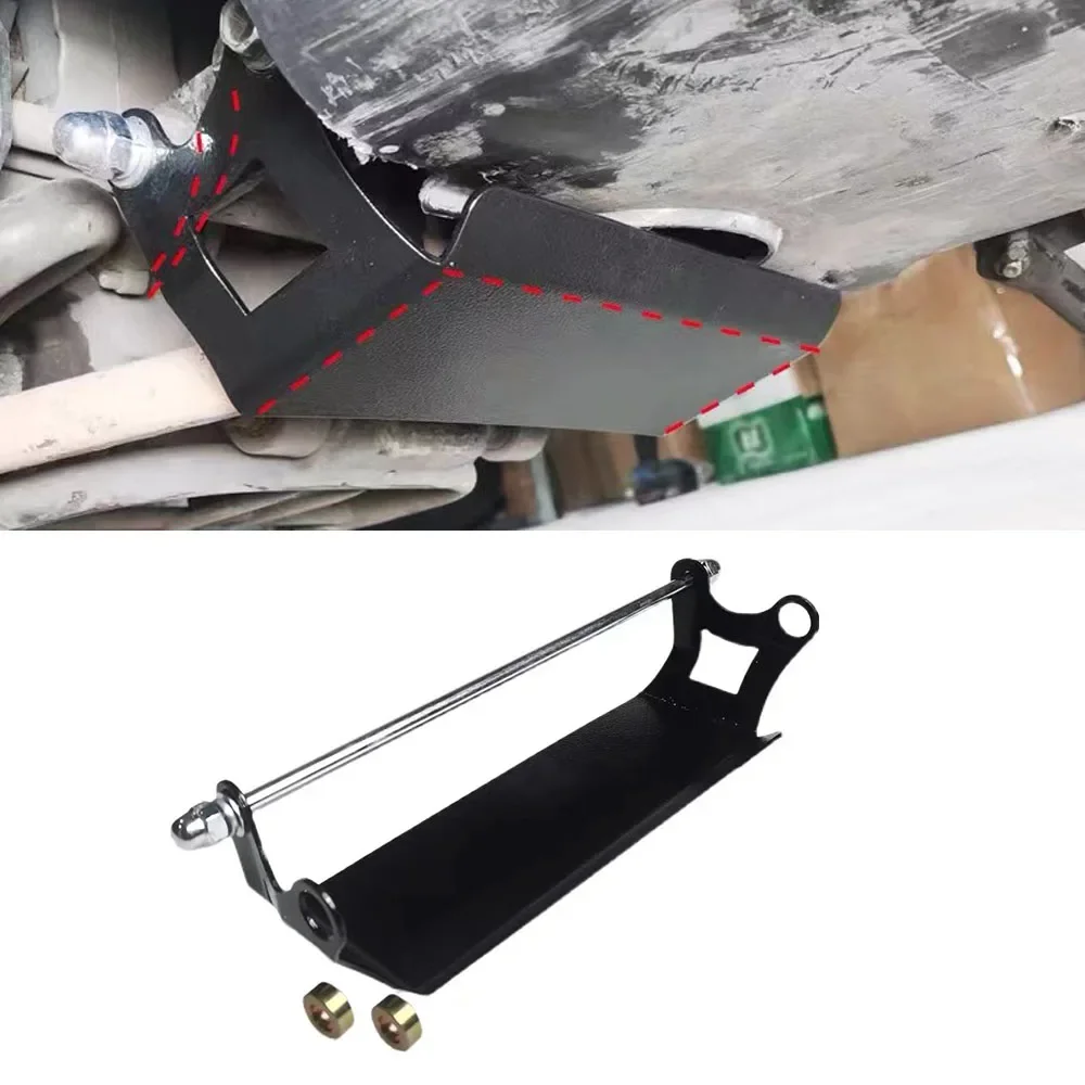 New Fit Sym Jet 14 Exhaust Pipe Guard Bottom Plate Protection Crash Plate Anti-Bump For Sym Jet 14 125 / 50 / 200 / 200i