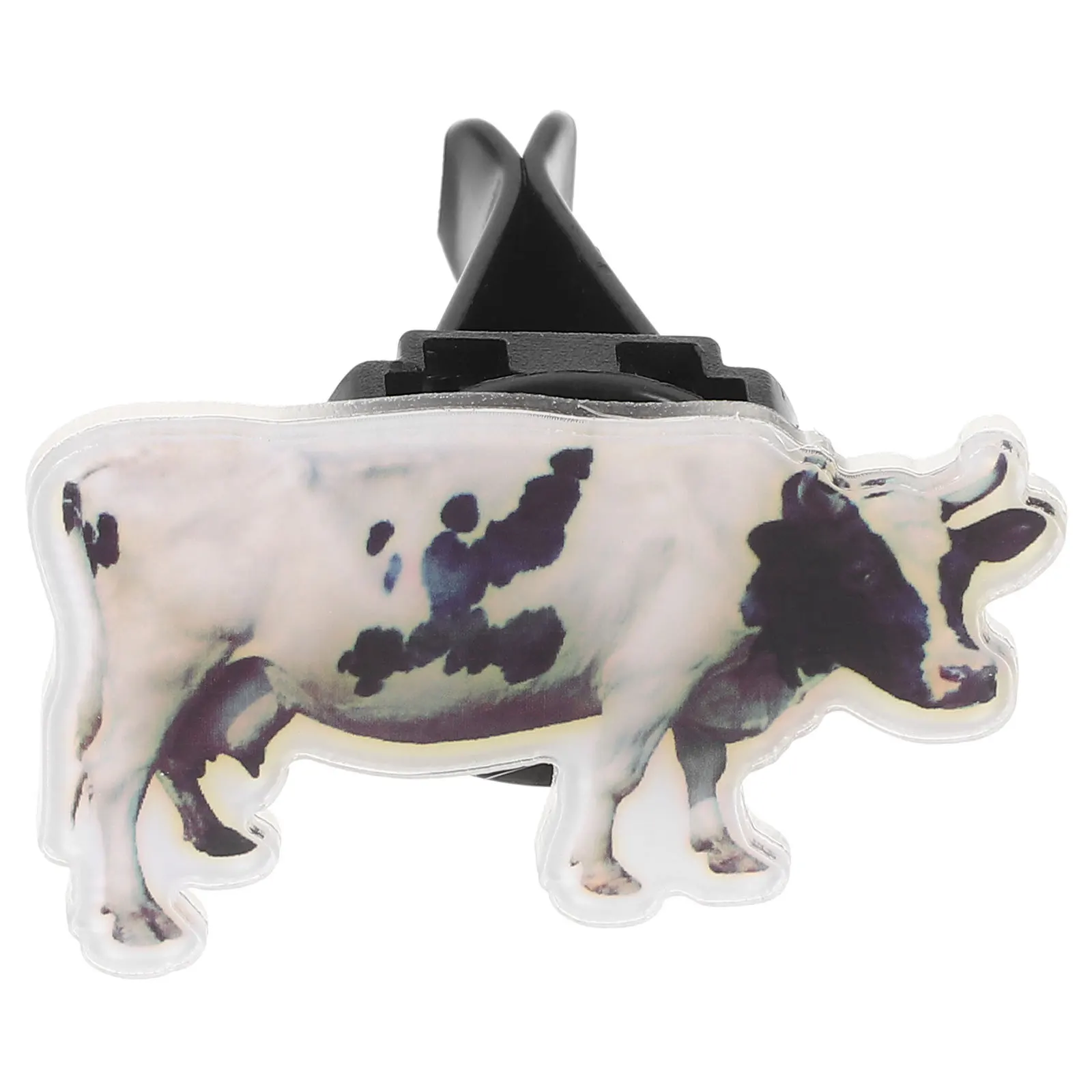 

Air Outlet Clips Decoration Cow Shaped Acrylic Vent Diffuser Clip For Car Interior Aroma Freshener Car Vent Clip